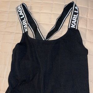 Karl Lagerfeld black dress